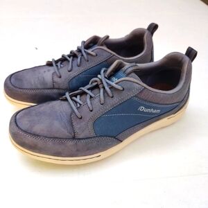 Dunham Fitsmart Low Men's Blue Nubuck Sneakers Size 9